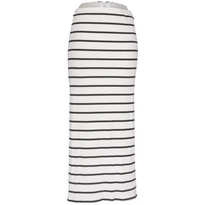Maxi rok (Wit, Zwart) van Chiquelle