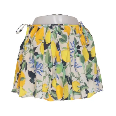 Kjol (Vit, Flerfärgad) från H&M Bomull