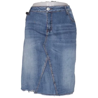 Jeanskjol (Blå) från Cellbes Woman Bomull, Elastan, Polyester