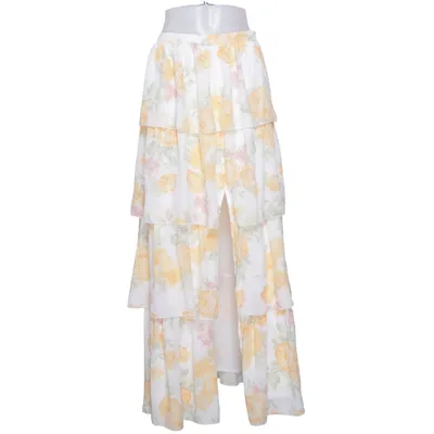Långkjol (Vit, Gul, Flerfärgad) från WAYF Polyester