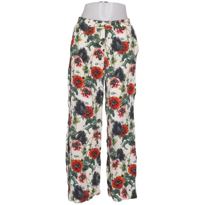 Broek (Beige, Meerkleurig) van H&M Viscose, Polyester