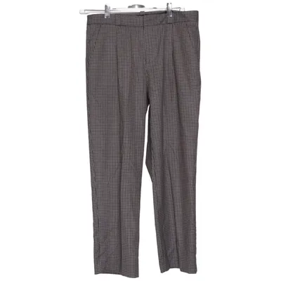 Jakkesætsbukser (Grå, Flerfarvet) fra Loom Elastan, Polyester, Viscose
