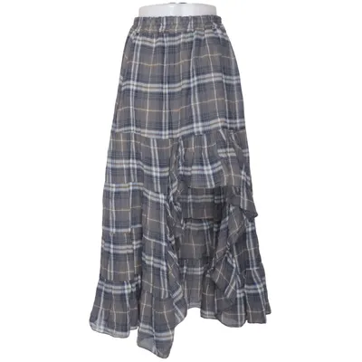 Skirt (Gray, Blue, White) from Garconne Cotton