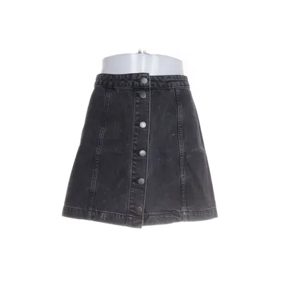 Spijkerrok (Zwart) van Topshop Katoen