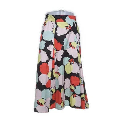 Kjol (Svart, Flerfärgad) från Talbot Runhof Bomull, Elastan