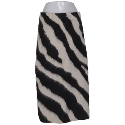 Nederdel (Sort, Hvid) fra H&M Edition Elastan, Mohair, Polyamid, Uld