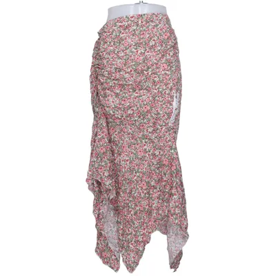 Wrap skirt (Pink, Green, White) from 101 Idees