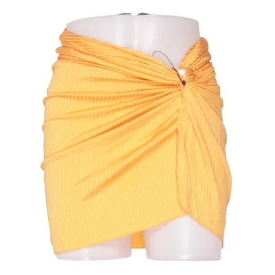 Beach skirt (Orange) from Monday Swimwear Elastane, Polyamide