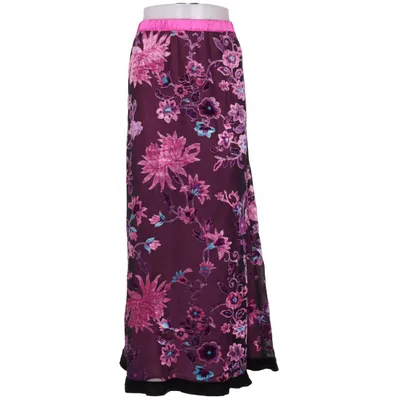 Maxirock (Lila, Pink, Mehrfarbig) von Savoir Acetat, Polyamid, Polyester, Viskose