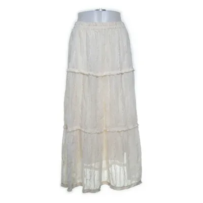 Jupe longue (Beige) de Dazy Coton, Polyester