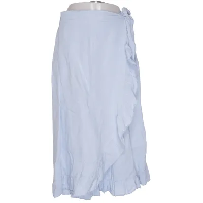 Wrap skirt (Blue) from Marta Cotton, Linen