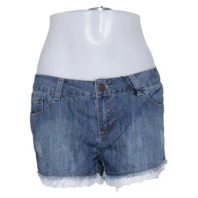 Jeansshorts (Blå, Vit) från Rue21 Bomull, Polyester