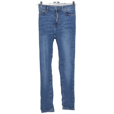 Spijkerbroek (Blauw) van Never Denim Katoen, Elastaan, Polyester