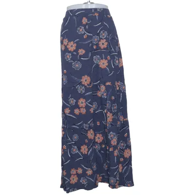 Maxi skirt (Blue, Multicolored) from Fatface Cotton, Modal