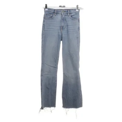 Spijkerbroek (Blauw) van Mango Denim Katoen, Elastaan