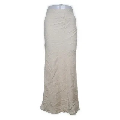 Långkjol (Beige) från Lindex Polyamid, Viskos