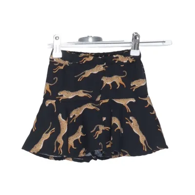 Skirt (Black, Brown) from WE Fashion Polyester