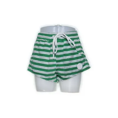 Mjukisshorts (Grön, Vit) från Triangl Bomull, Elastan