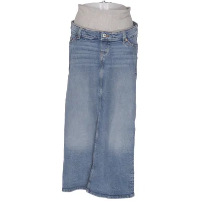Mammakjol (Blå) från H&M Mama Bomull, Elastan, Viskos