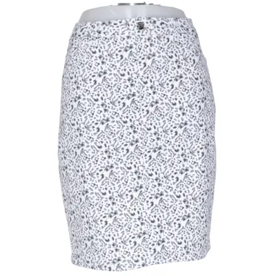 Skirt (White, Gray) from Soda Collection Cotton, Elastane