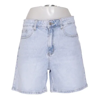 Denim shorts (Blauw) van Estee Brown Katoen, Elastaan, Lyocell