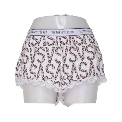Pajama shorts (White, Multicolored) from Victoria's Secret Cotton, Viscose