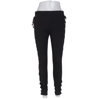 Legging (Noir) de Gothicana by EMP Coton, Élasthane