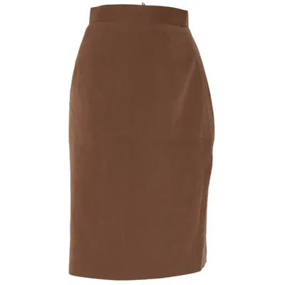 Skirt (Brown) from Un Jour Ailleurs Polyester
