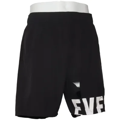 Short de sport (Noir) de Everlast Élasthane, Polyester
