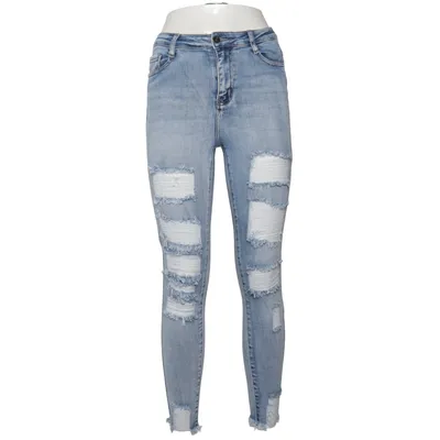 Jeans (Blå) från Daysie Bomull, Elastan, Polyester