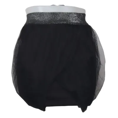 Jupe en tulle (Noir) de Kira Plastinina Élasthane, Polyester