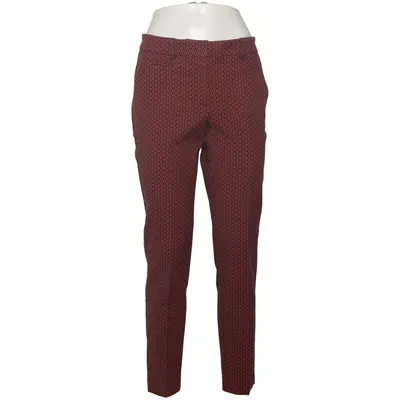 Pants (Red, Black) from Marie Lund Cotton, Elastane, Polyester