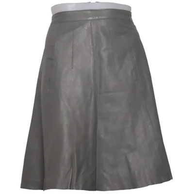 Kjol (Grå) från True Object Skinn, Polyester