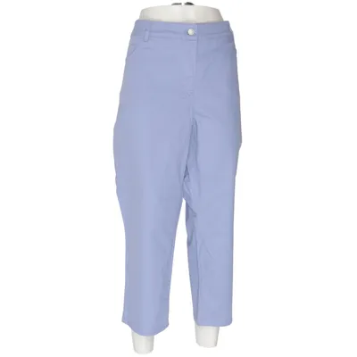 Three-quarter pants (Blue) from Collection L. Cotton, Elastane