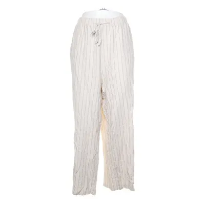 Broek (Beige, Zwart) van Shein Curve Linnen, Viscose