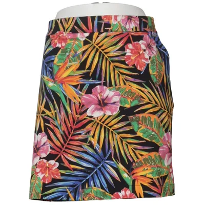 Jupe-short (Noir, Multicolore) de Rafaella Élasthane, Polyamide, Polyester, Viscose
