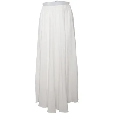 Långkjol (Vit) från Modesty Polyester