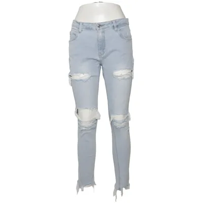Jeans (Blå) från Re-Dress Bomull, Elastan, Polyester, Viskos