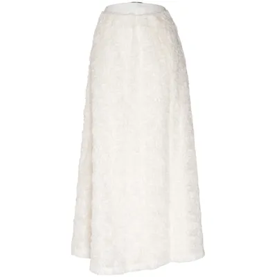 Långkjol (Vit) från Zero Elastan, Polyester