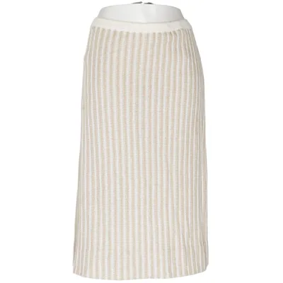 Kjol (Beige, Vit) från Atelier Goldner Schnitt Akryl, Bomull, Polyamid