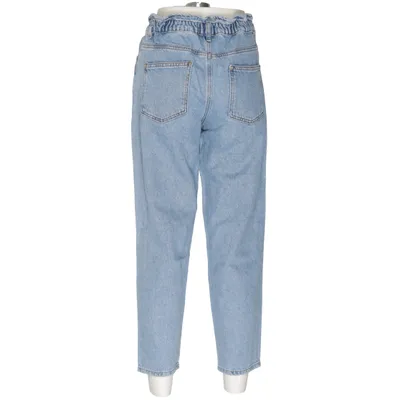 Jeans (ONLCUBA LIFE HW SLOUCHY CROP PANT) from ONLY Blue Denim Cotton