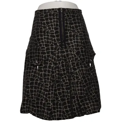 Skirt (Black, Gray) from Eva & Claudi Cotton, Polyester
