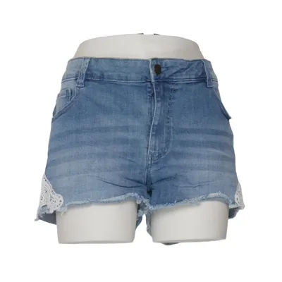 Short en jean (Bleu, Blanc) de Creeks Coton, Élasthane, Polyester, Polyuréthane