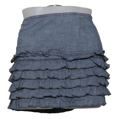 Nederdel (Blå) fra Tommy Hilfiger Denim Bomuld, Polyester