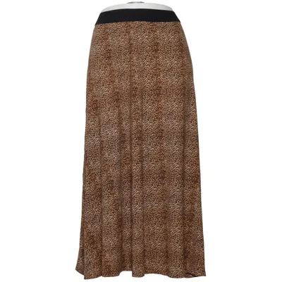 Maxi skirt (Brown, Black) from Trend One Elastane, Viscose
