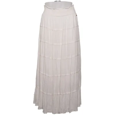 Maxi rok (Wit) van Cool Code Katoen, Viscose
