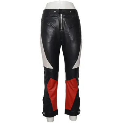 Leren broek (Zwart, Wit, Rood) van Zadig & Voltaire Deluxe Katoen, Leer, Polyester