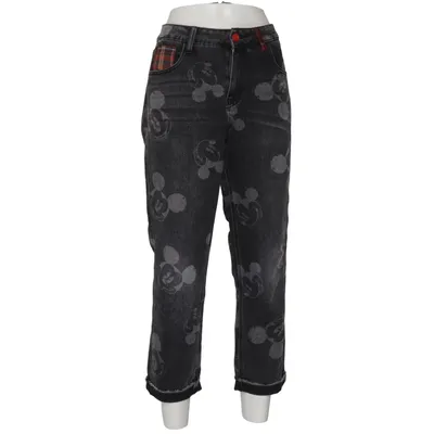 Spijkerbroek (Zwart, Grijs) van Desigual Disney Katoen, Polyester, Viscose