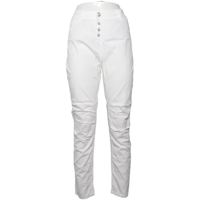 Chinos (White) from Blue Fire Co Cotton, Polyester