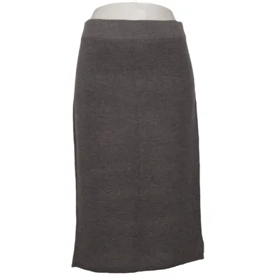 Skirt (Gray) from Rodier Acrylic, Cashmere, Cotton, Modal, Polyamide, Polyester, Silk, Viscose, Wool